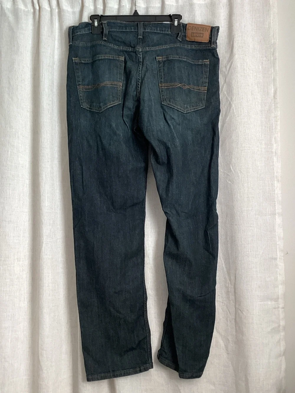 Denizen from Levi's Men's Dark Indigo Relaxed Jeans 38x34